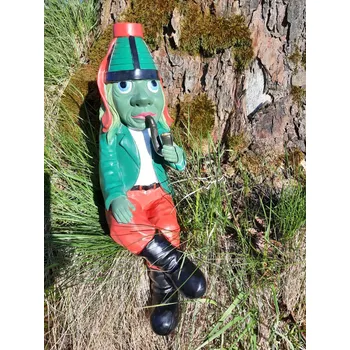 Zahradní dekorace BOCON s.r.o. Vodník s fajfkou zelený