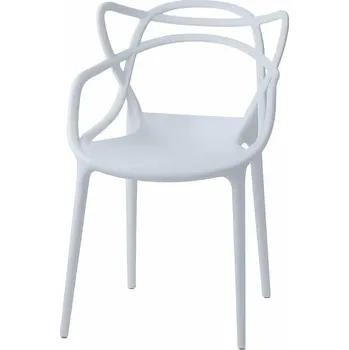 Jídelní židle Moderní židle Split - bílá