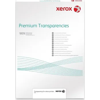 Kancelářský papír Xerox Papír Transparentní fólie - 100m A4 - oddělitelný pásek 14mm (100 listů, A4)