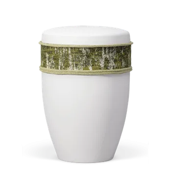 Smuteční dekorace Ekologická urna Nylon - Březový kmen