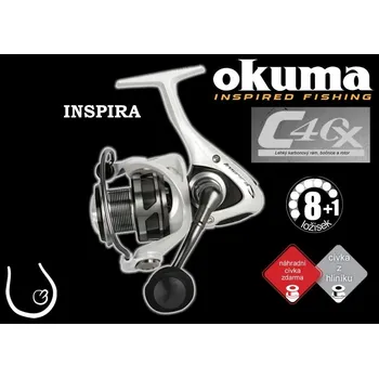 Rybářský naviják Naviják Okuma INSPIRA SX - ISX 20 184g