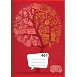 Školní sešit A4, 60 listů – linkový 464