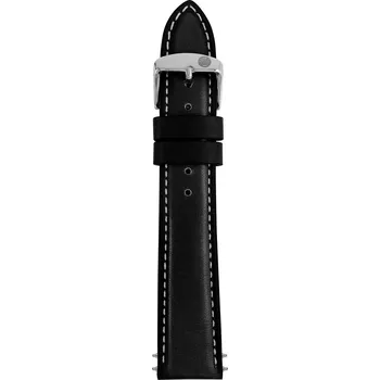 Módní doplněk Řemínek Zeppelin Black Leather 9LZ0413CN2018