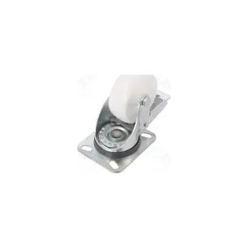 Pojezdové kolečko Pojezdové kolo Ø 80mm W 30mm H 107mm otočné s brzdou 152kg