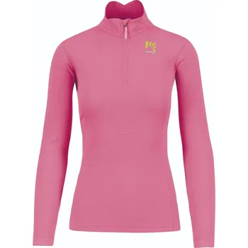 Dámská mikina Dámská mikina KARPOS W Pizzocco Half Zip, Fandango Pink velikost: L