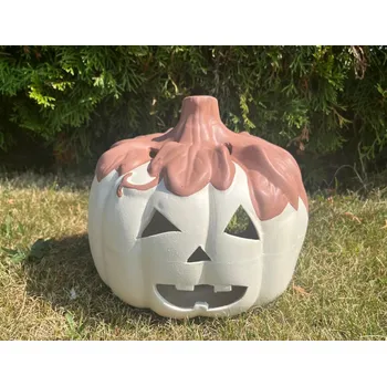 Zahradní dekorace Makra Dýně 20 cm malovaná