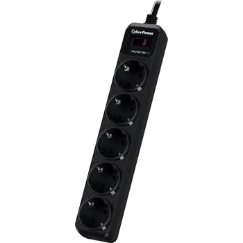 Přepěťová ochrana CyberPower Surge Buster™ 5 zásuvek, 1.8m, German, New