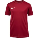 Dětský fotbalový dres Nike DRI-FIT PARK 7 S Vínová, Bílá
