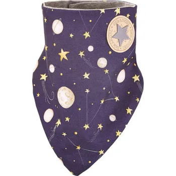 Nákrčník Little Angel Šátek na krk podšitý Outlast® - souhvězdí/šedý melír Velikost: UNI