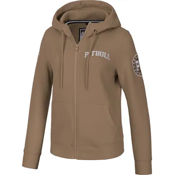 Dámská móda PitBull West Coast - dámská KPZ mikina TYRIAN hnědá L