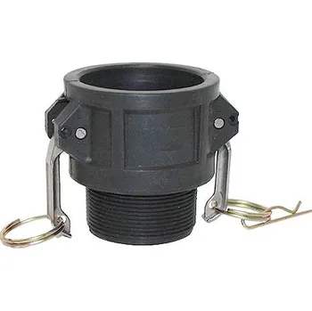 Rychlospojka KAMLOK typ B - samice s vnějším závitem G 11/4", PP polypropylen KOVAZ KAMLOK 125B.PP