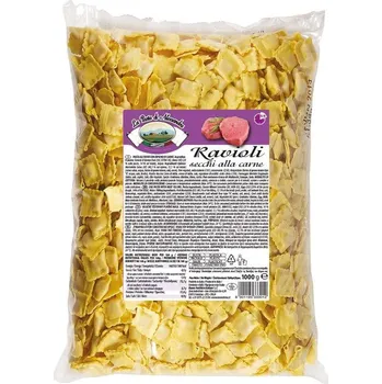 La Pasta di Alessandra Ravioli těstoviny vaječné plněné masovou náplní 1kg