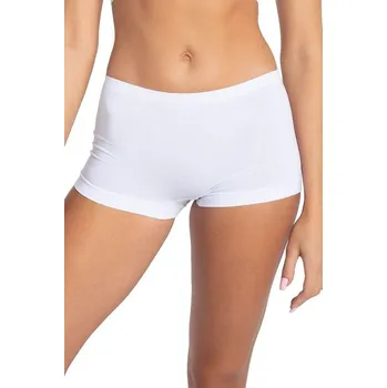 Kalhotky Bezešvé boxerky Short 1636 bílé M