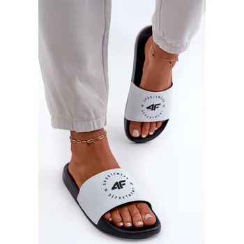 Dámské pantofle Dámské Žabky 4FMM00FFLIF044A-10S Černo- Barva: Bílá, Velikost: 41