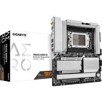 Základní deska GIGABYTE MB Sc sTR5 TRX50 AERO D, AMD TRX50, 4xDDR5, WI-FI, E-ATX