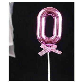 Přisada na vaření a pečení Zápich do dortu růžový číslo 0 - Cakesicq