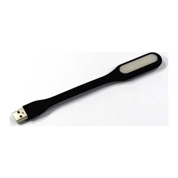 Držák PC Světlo k notebooku, pogumované, černé, USB, LED