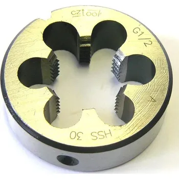 Závitořezný nástroj Závitová kruhová čelist HSS, trubkový závit - CZ TOOL G1/4 /252 140/ LH