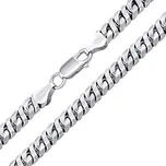 Pánský stříbrný náhrdelník DIESEL - 6 mm varianta 60 cm
