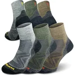 Northman Běžecké antibakteriální ponožky Run Merino PRO Mid 3-pack Velikost: 39-41 Mix barev2 Profesionální Běžecké Merino Ponožky
