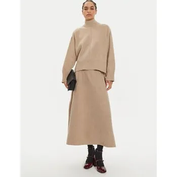 Pánský svetr IVY OAK Svetr Kareen Rose IO113147 Béžová Loose Fit M