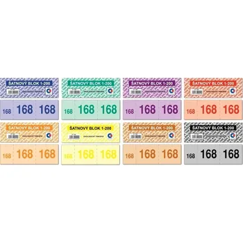 Baloušek Tisk ET295 šatnové bloky 1-200…