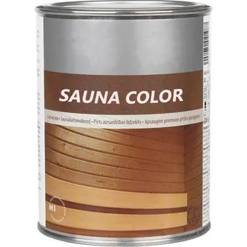 barva a nátěr na dřevo SST barva pro interiér saun, světle hnědá 2,7 l