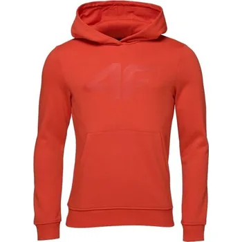 Pánská mikina Pánská mikina 4F HOODIE OVER HEAD XXL Červená
