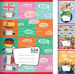 Školní sešit A5 na slovíčka 534, "Slovníček", Junior