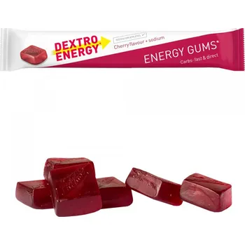 Energetický nápoj Dextro Energy - Energy gums+sodík (příchuť višeň)