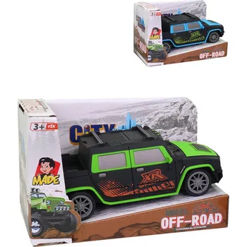 autíčko Auto terénní off-road 15cm plastový na setrvačník 2 barvy