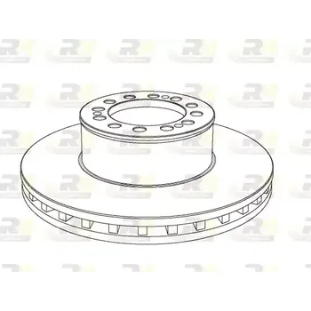Brzdový kotouč ROADHOUSE Brzdový kotouč - 432 mm RDH NSX1046.20