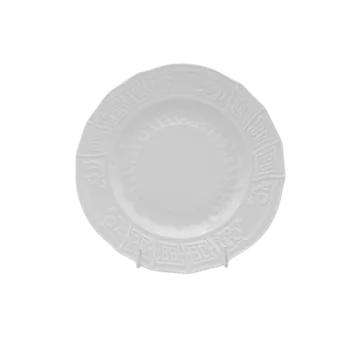 Talíř Moritz Zdekauer, Talíř dezertní Rose 19cm, bílá