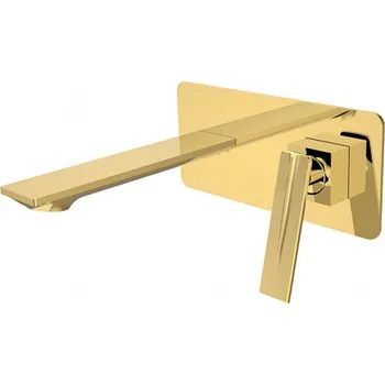 Vodovodní baterie Baterie ASPIRA umyvadlová podomítková zlatá BABUASZL