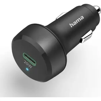 Pouzdro na mobilní telefon Hama rychlá USB nabíječka do vozidla, USB-C PD/QC 25 W