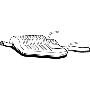 Zadní díl výfuku Starline Koncový díl výfuku 37.14.400