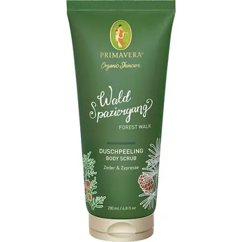 Tělový peeling Primavera Pece-o-telo SprchyProcházka lesemSprchový peeling 200 ml (1&nbsp;915,00 Kč / 1 l)