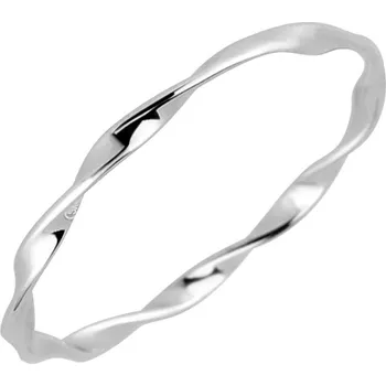 Prsten EVOLUTION GROUP CZ Stříbrný prsten kroucený - velikost 52 - 65013