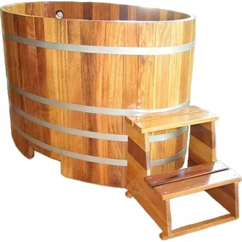 Koupací sud Interiérová ochlazovací káď KAMBALA 110x77cm