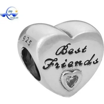 Přívěsek Prosperk Korálek na náramek Best friends Stříbrná