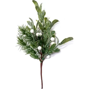 umělá květina Větvička jmelí 31cm 3000979