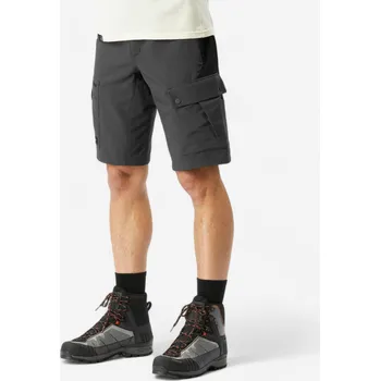 Pánské kraťasy SIMOND Pánské turistické kraťasy MT 500 4XL ČERNÁ|ŠEDÁ