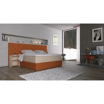 Postel Purtex BOXSPRING Classic, , Cara, 200x180 + 207x110cm