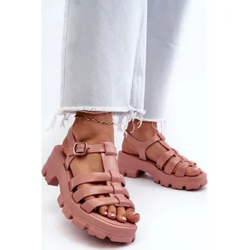 Dámská obuv Vonné Dámské Sandály ZAXY NN285039 Barva: Růžová, Velikost: 37