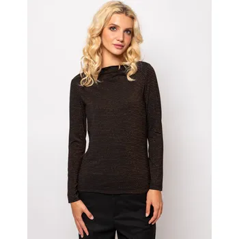 Dámské tričko Heavy Tools dámské triko s dlouhým rukávem Candla černé Velikost: L