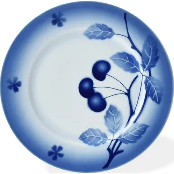 Talíř Thun 1794, Nová Role Porcelánový talíř dezertní, Nina dekor Blue Cherry (modré třešně) - 19 cm