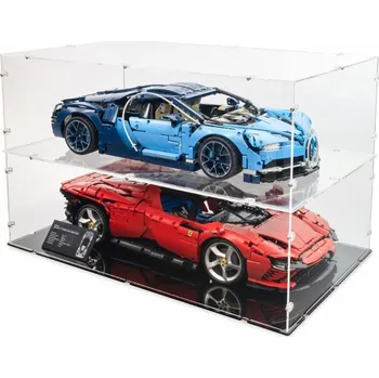 Stavebnice LEGO iDisplayit Transparentní displej box pro LEGO® Bugatti, Lamborghini, Ferrari