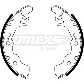 Brzdová čelist Sada brzdových čelistí TOMEX Brakes TX 23-08