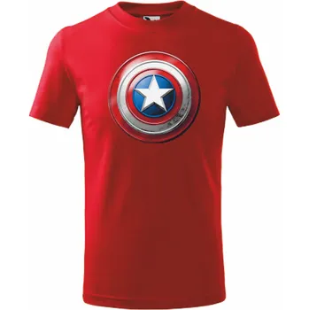 Dětská móda ON-DESIGN Tričko Avengers 6 Velikost: 122 cm/6 let, Barva: červená