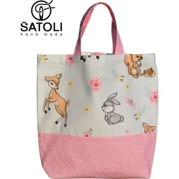 Nákupní taška Šatoli.cz Dětská bavlněná nákupní taška Koloušek